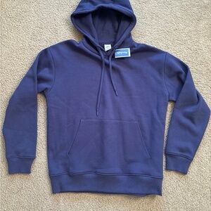 Zara Men's Deep Blue Hoodie